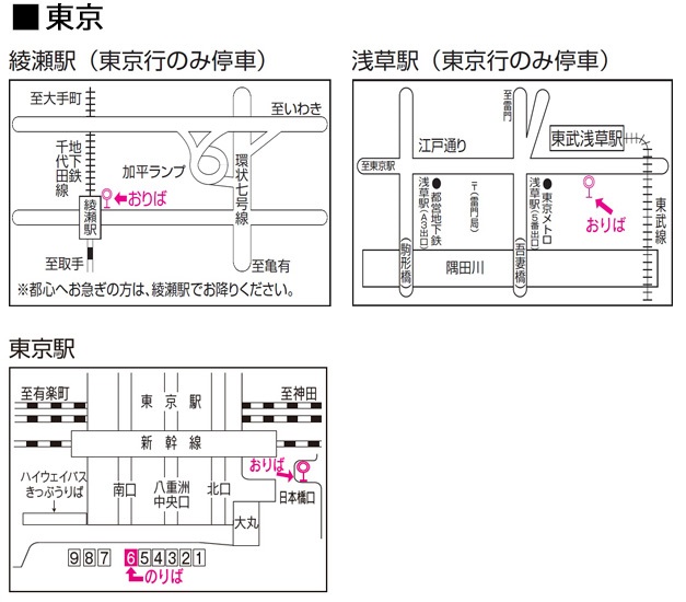 新常磐交通東京